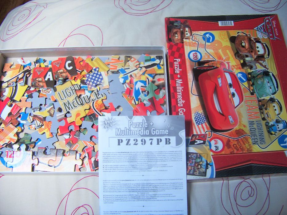 Puzzle Zygzak Mcqueen 104 elem. 6+ Clementoni