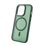 Etui Frozen Mag do iPhone 15 Pro 6,1" zielona