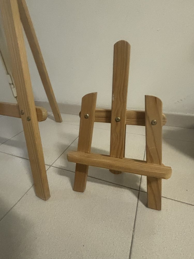 Cavalete de pintura de secretaria