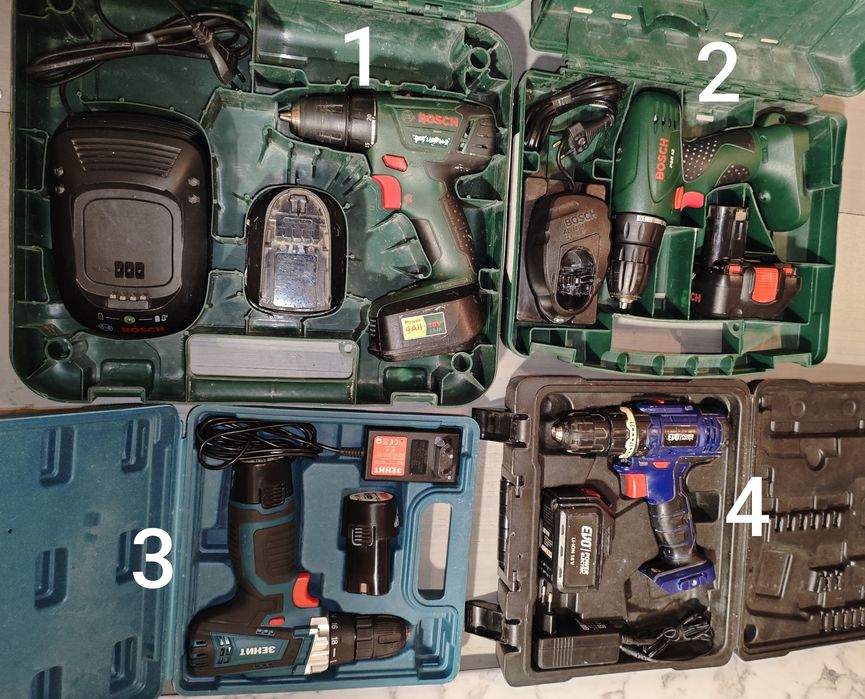 Шуруповерт bosch