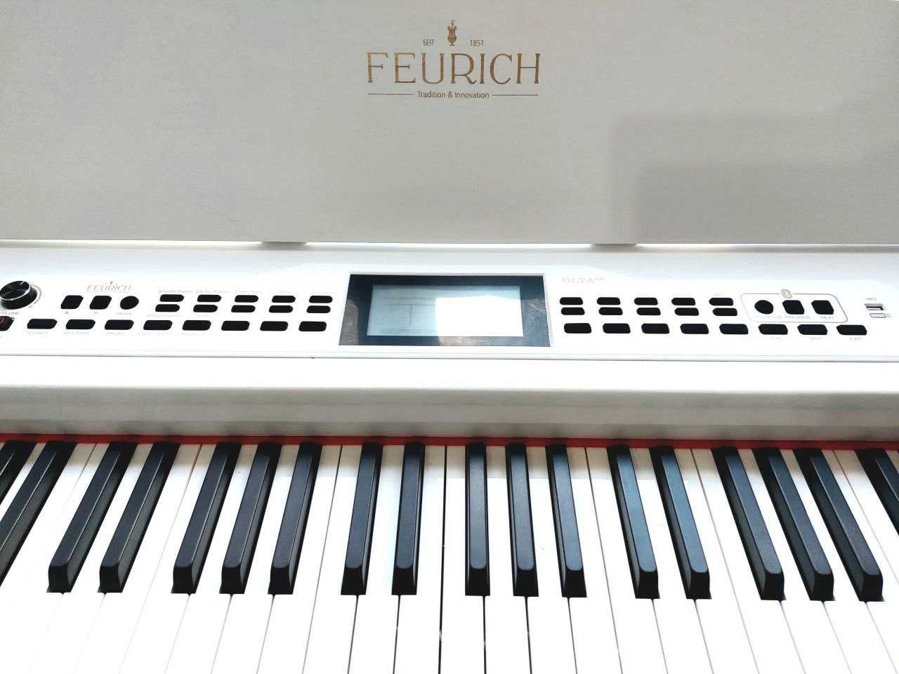Электронное пианино Feurich Olya Evo (белое и чёрное)