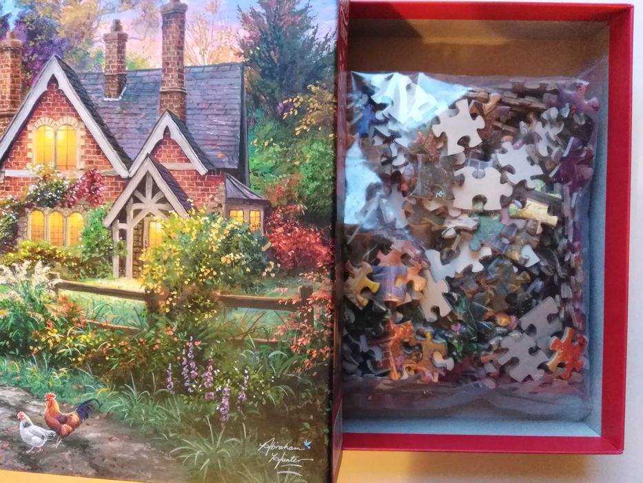 Puzzle 500 ** Cherry Pazzi ** 2 komplety Forest  * House