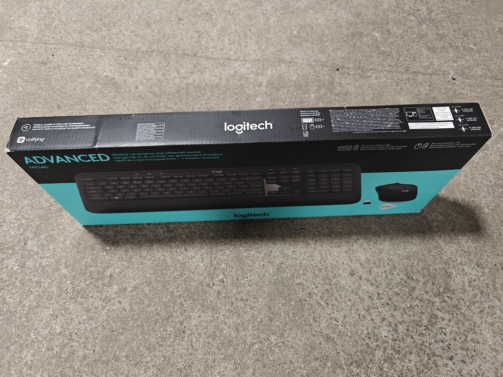 Zestaw bezprzewodowy klawiatura i mysz Logitech MK540 Advanced