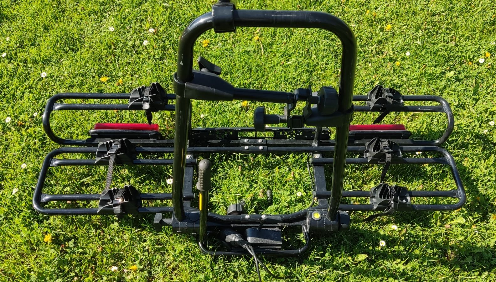 max 100kg MFT bagażnik rowerowy HAK 3 rowery UCHYLNY elektryczny