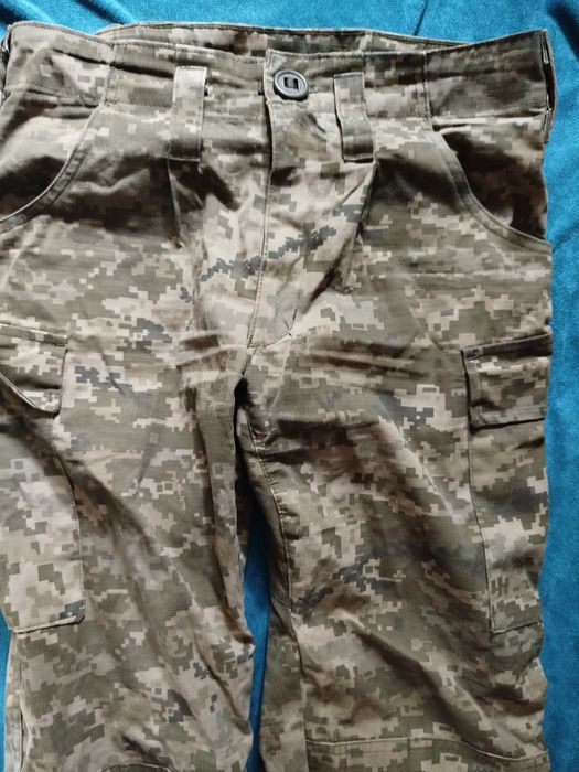 Тактические брюки на липучках