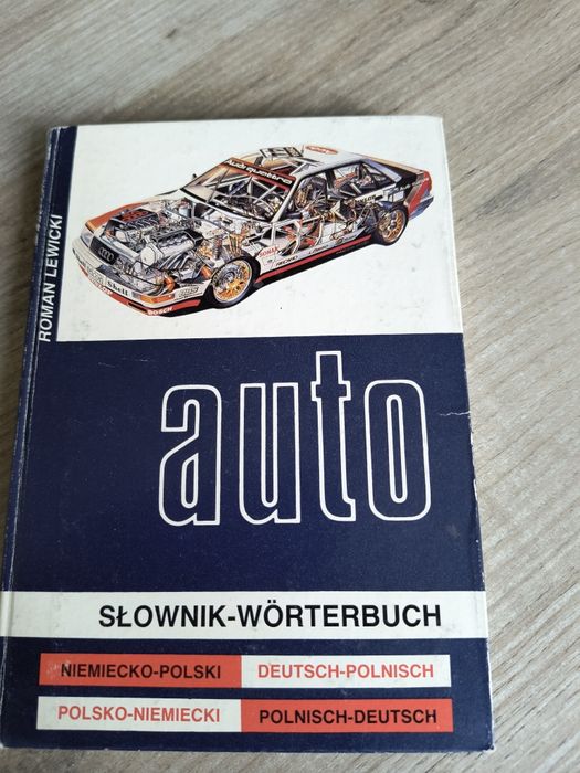 Auto słownik samochodowy polsko niemiecki i niemiecko polski