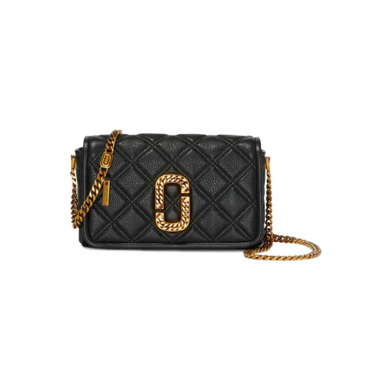 Сумка Marc Jacobs The Status Flap Crossbody Black
