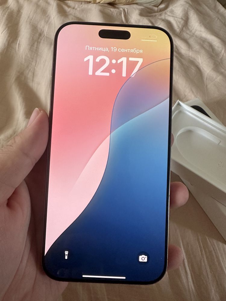 iPhone 16 Pro Max 512 сим с коробкой 100% акумулятор