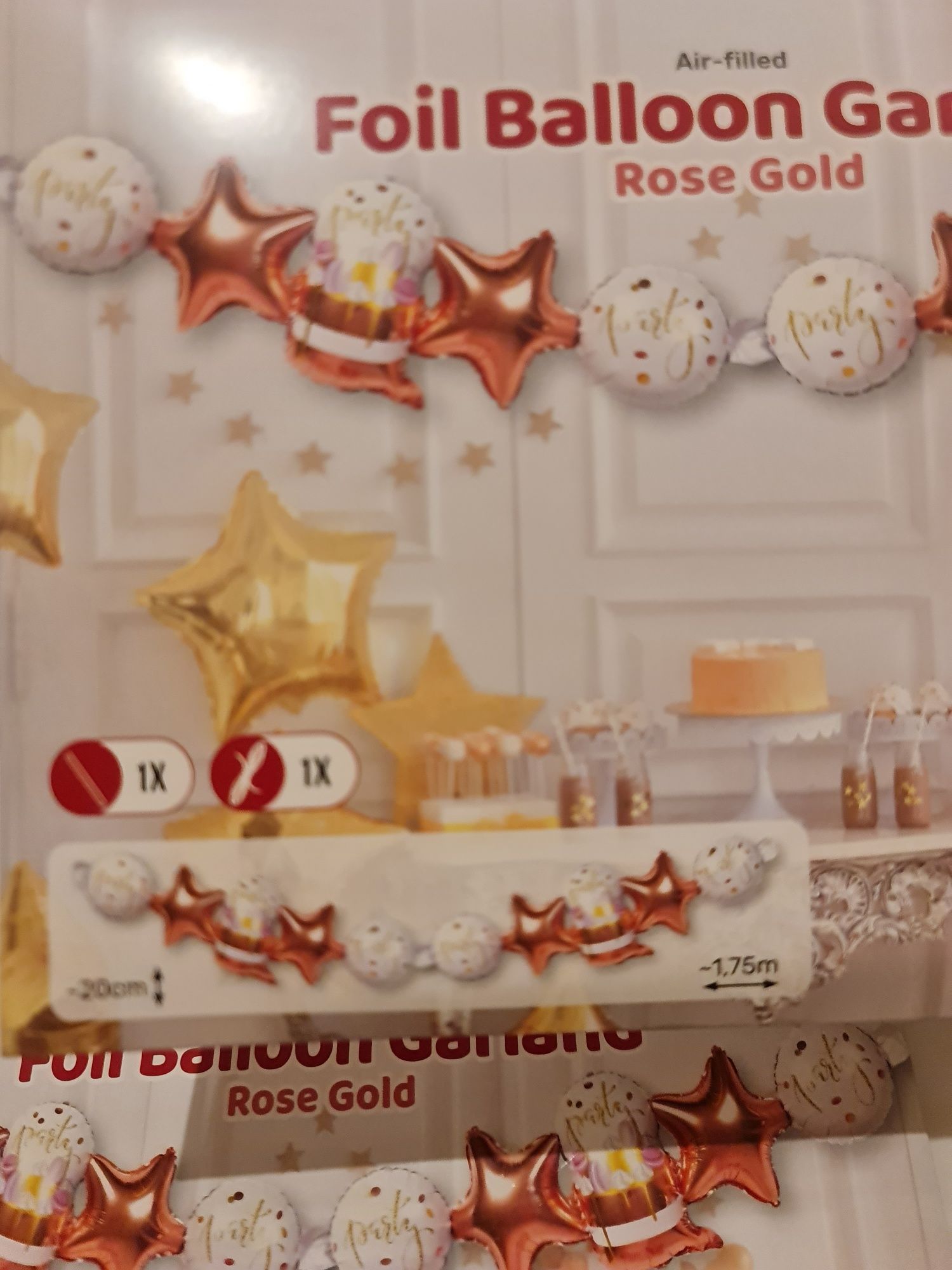Zestaw balonów urodzinowych