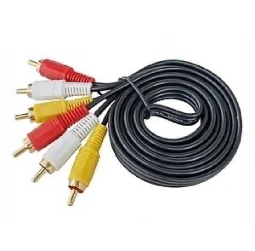 Кабель тюльпан 3rca-3rca новый