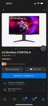 Monitor LG 165hz 2k
