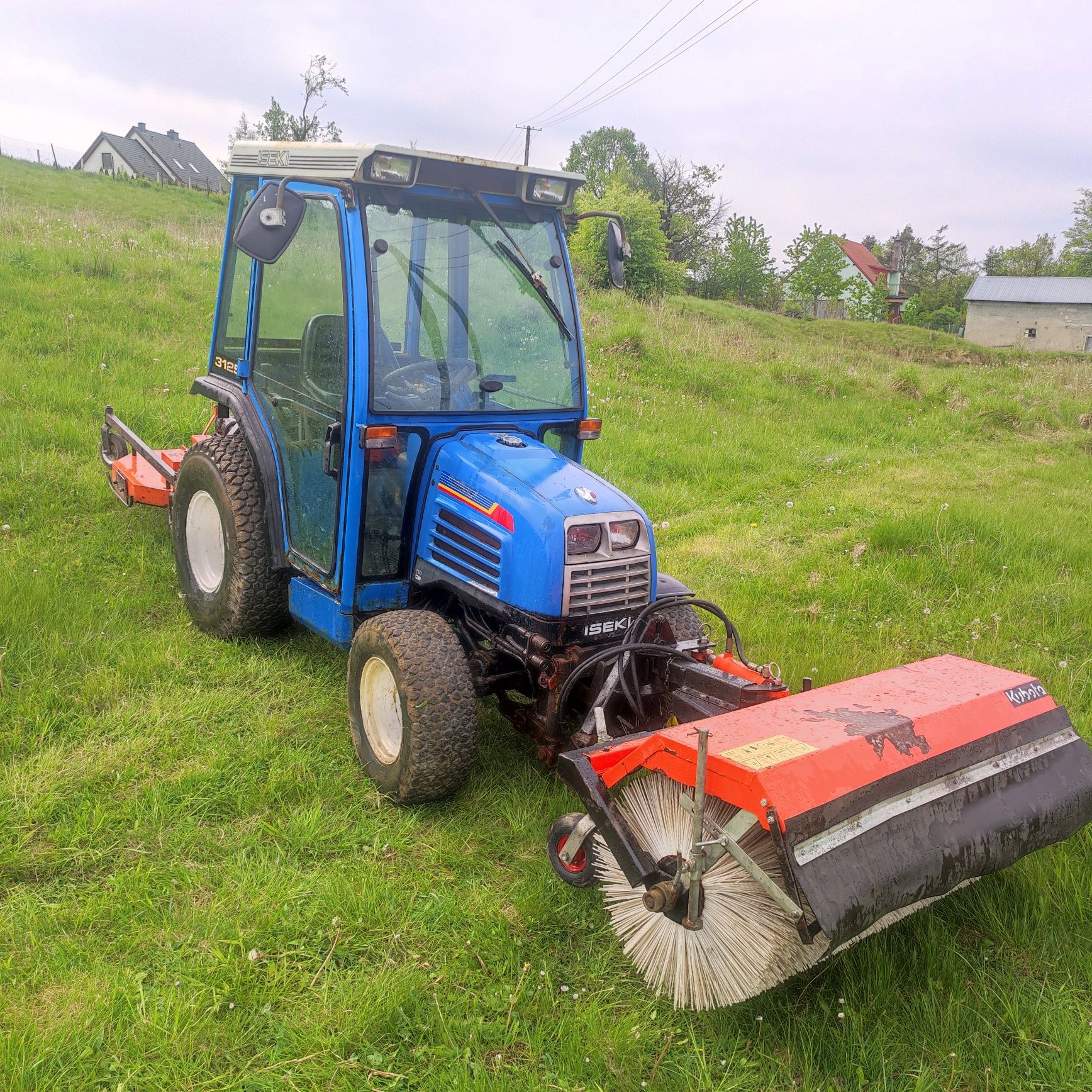 Iseki traktorek kosiarka Kubota John Deere tur