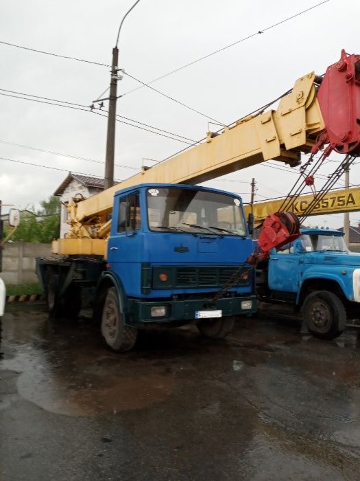 Услуги автокрана МАЗ