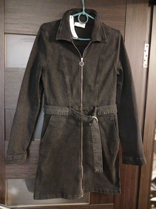 Сукня джинсова. Сукня піджак шоколад