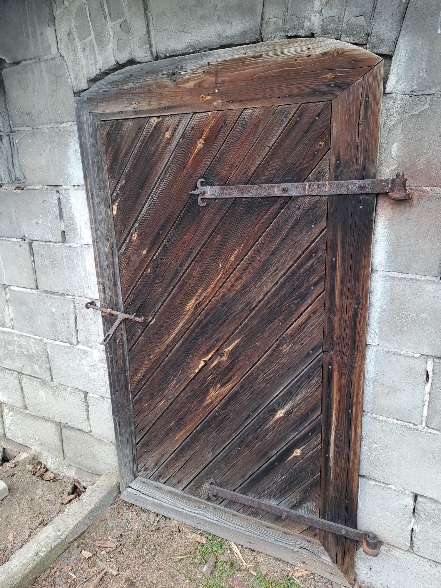Drzwi stare drewniane