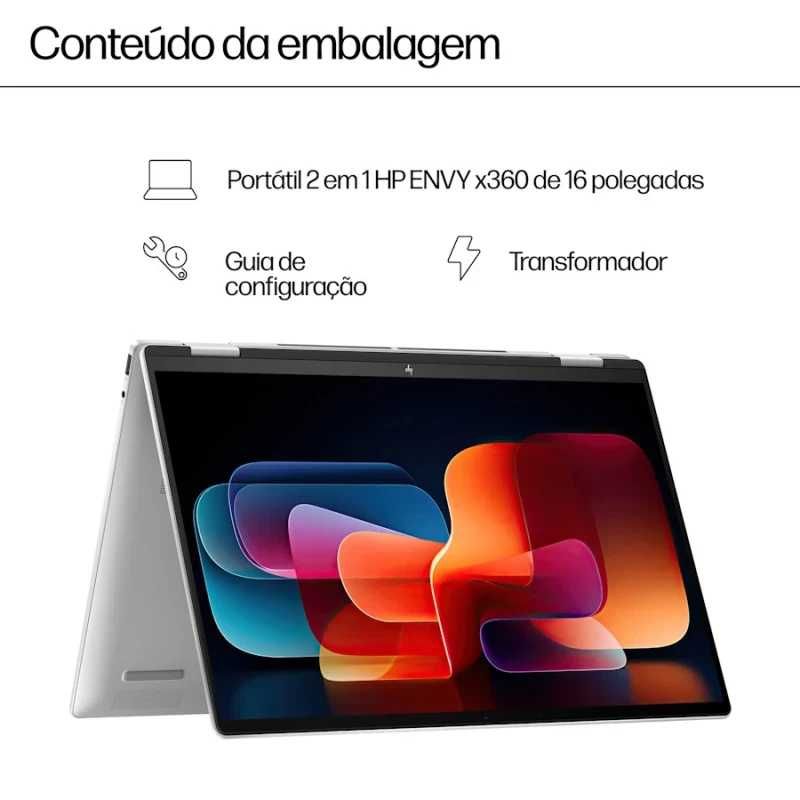 Portátil HP, visor digital.