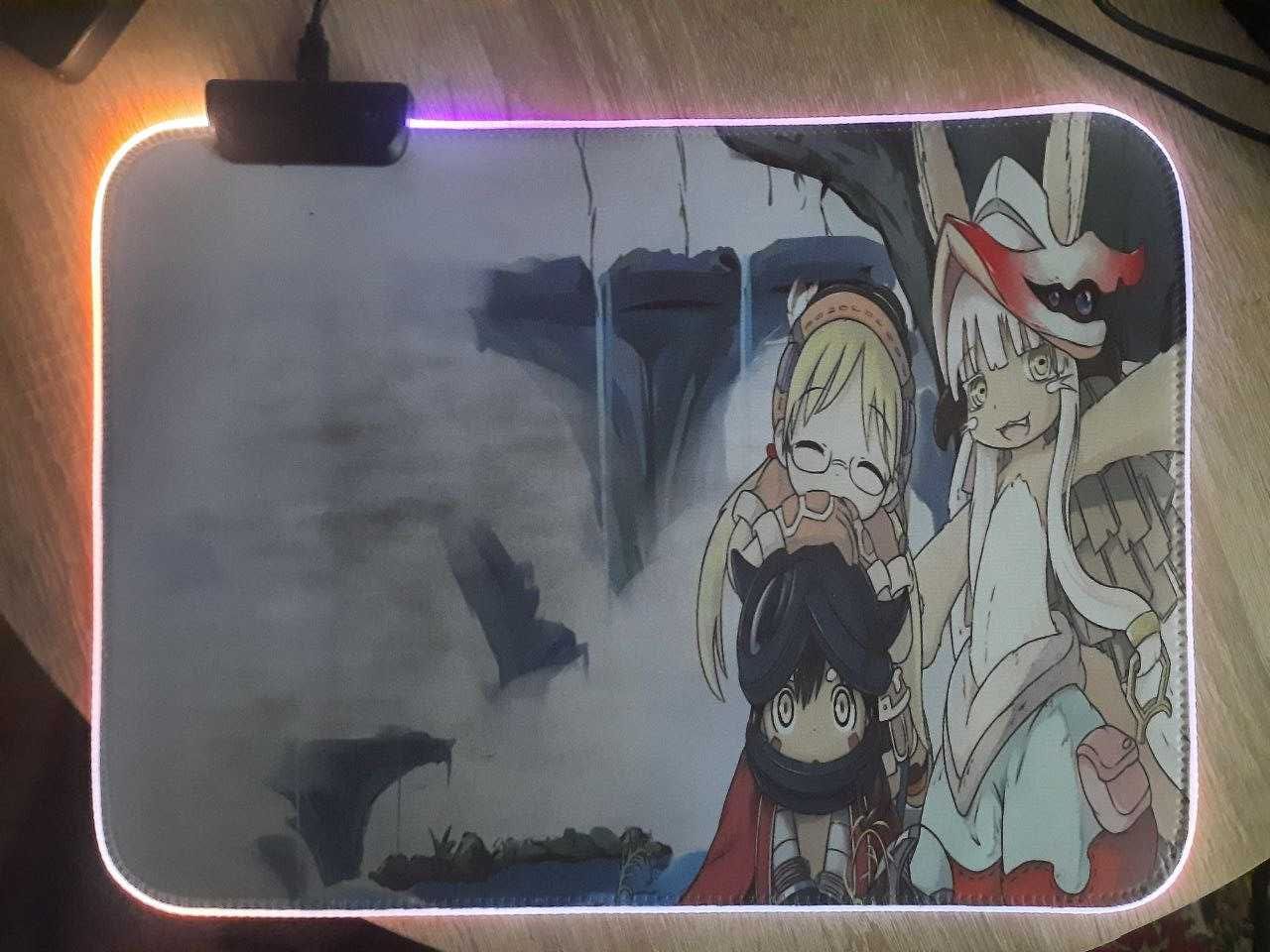 Made in Abyss Коврик для миші с RGB підсвіткою
