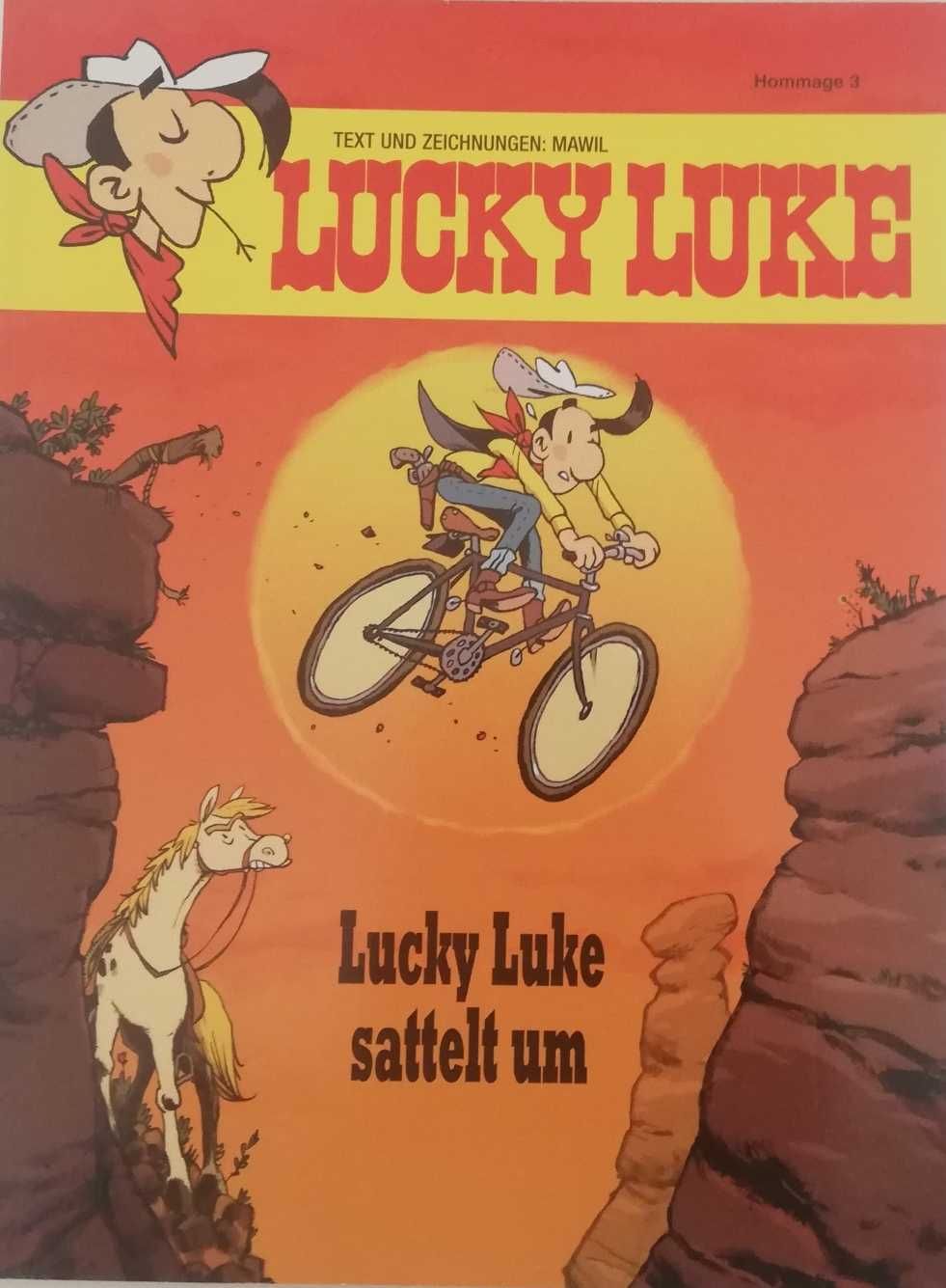 BD Lucky Luke em alemão