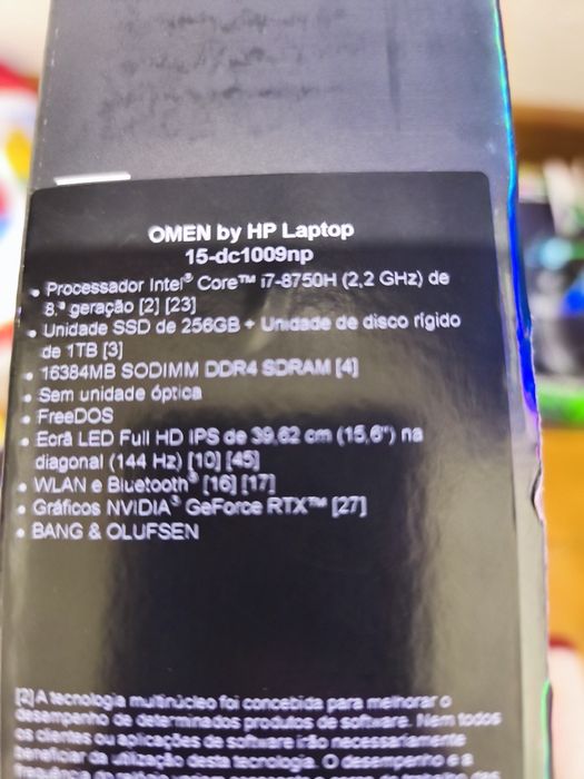 HP OMEN 15 (dc1009np) – Portátil Gaming