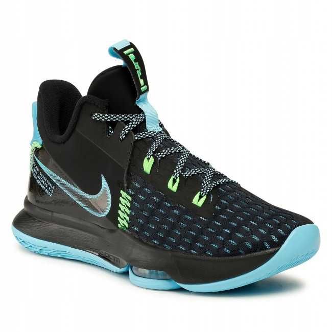 Nike Lebron Witness V buty sneakersy czarne 40 ,5
 lekkie siatka