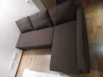 Sofa cama com arrumação FRIHETEN