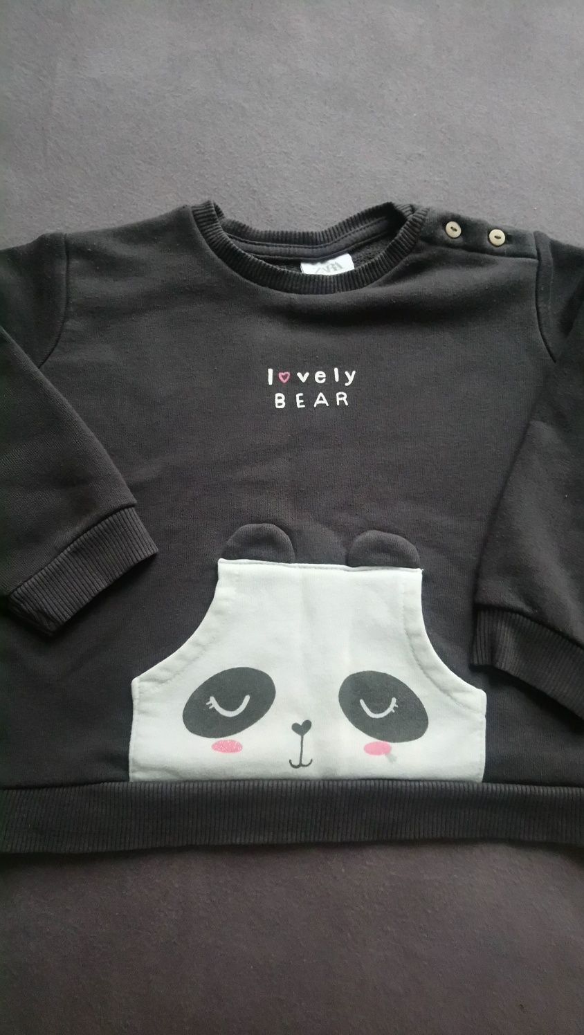 Bluza Zara panda