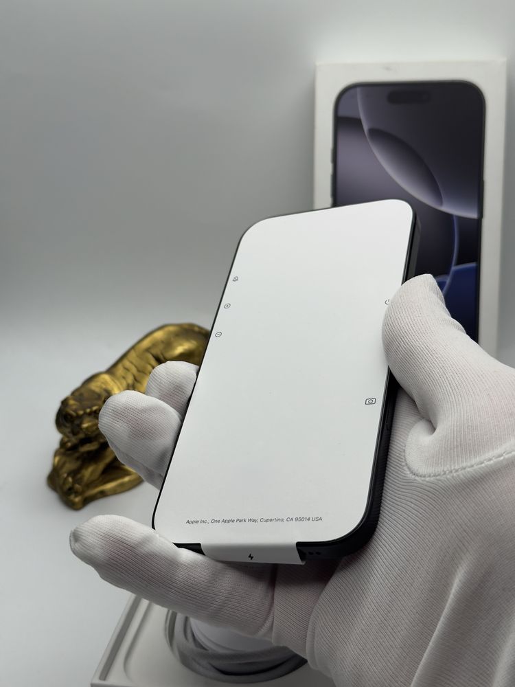 Apple iPhone 16 Pro 128GB Black Titanium  | | Фізична сім | Гарантія +