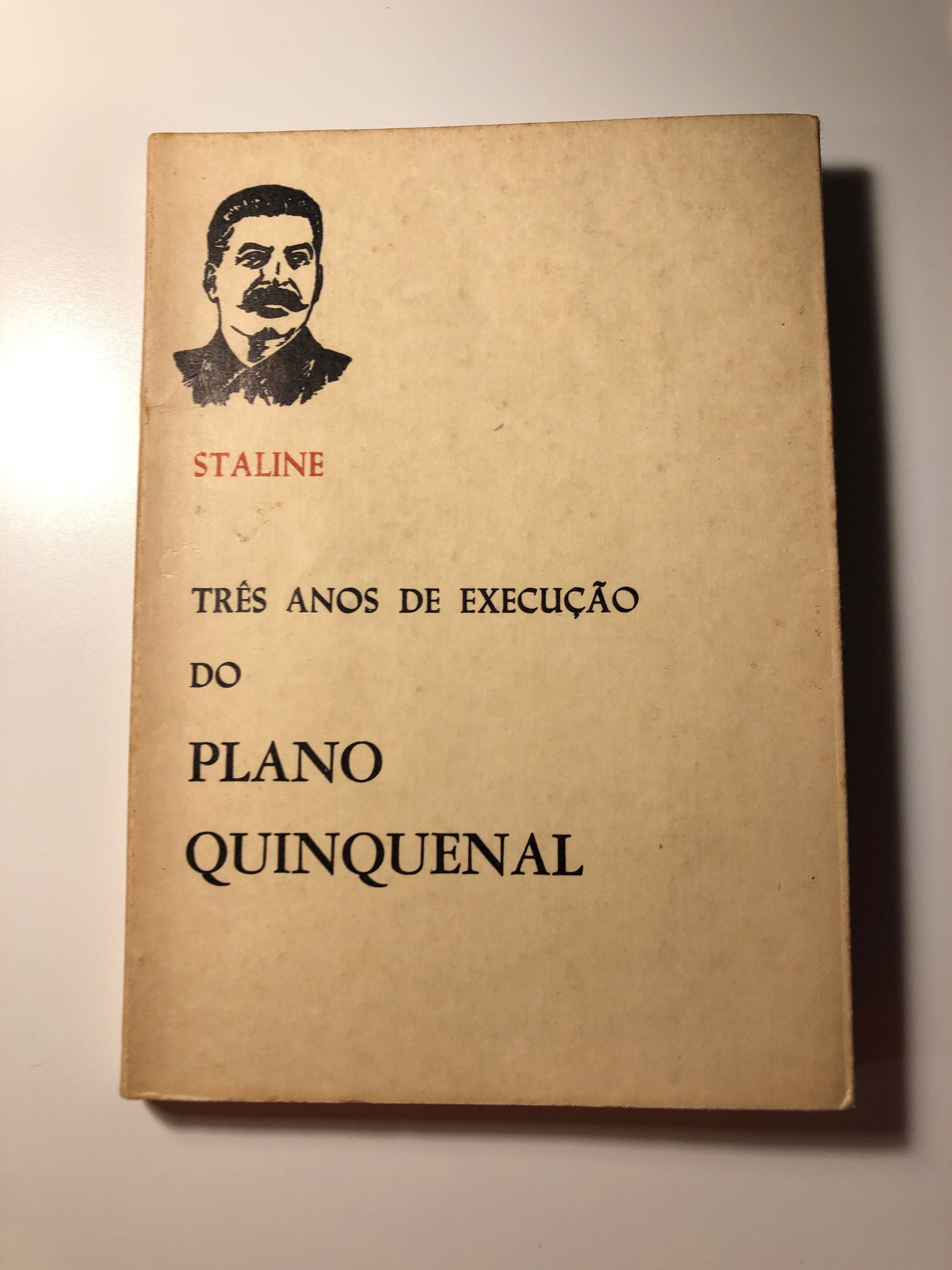 José Stalin. Três anos de execução do Plano Quinquenal.