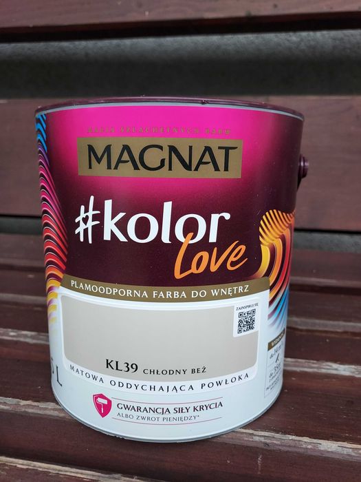 Farba MAGNAT kolor CHŁODNY BEŻ 2,5kg