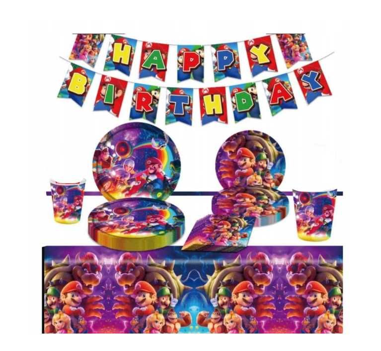 Super Mario dekoracje urodzinowe