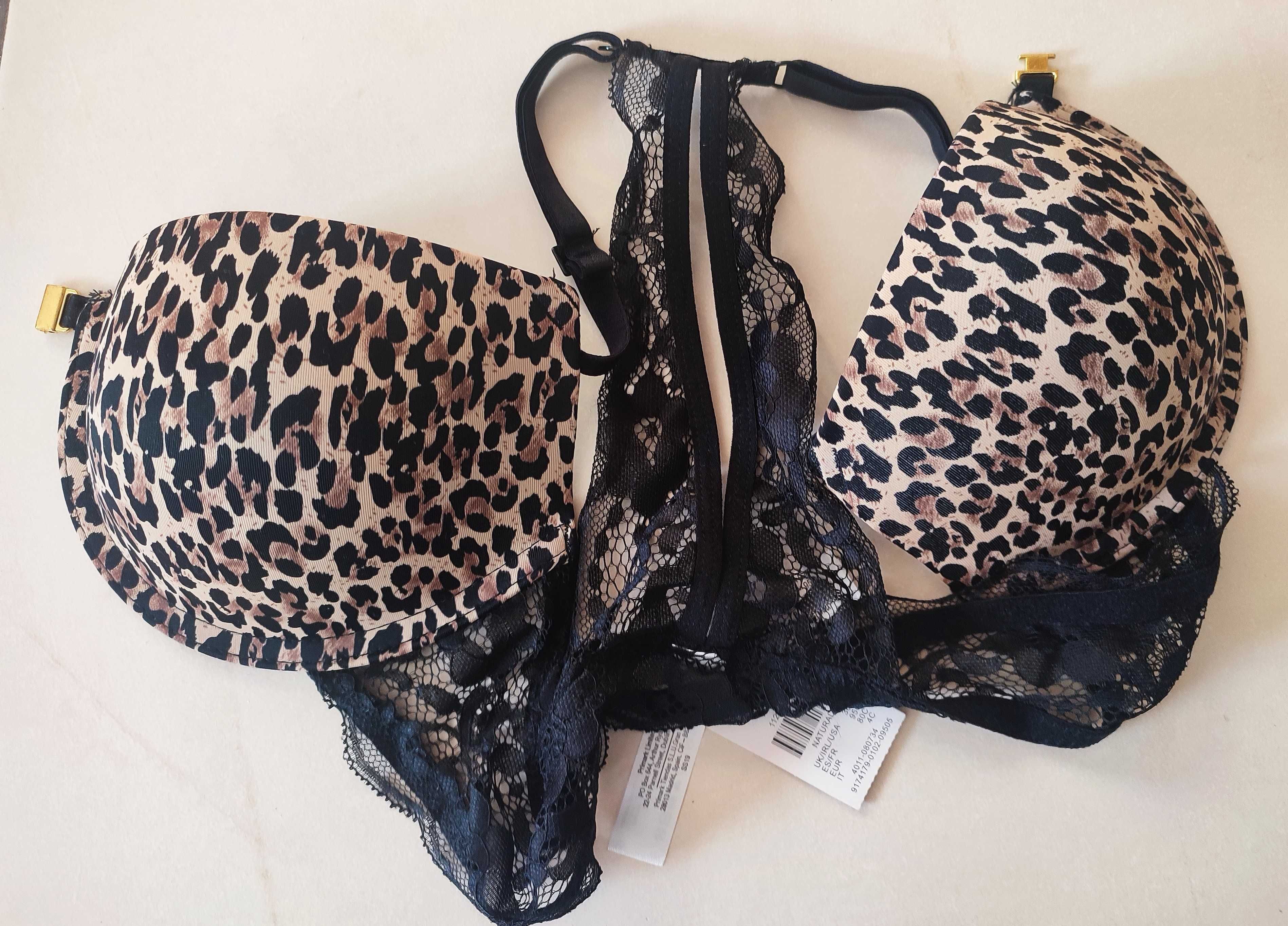 Primark biustonosz 36C panterka