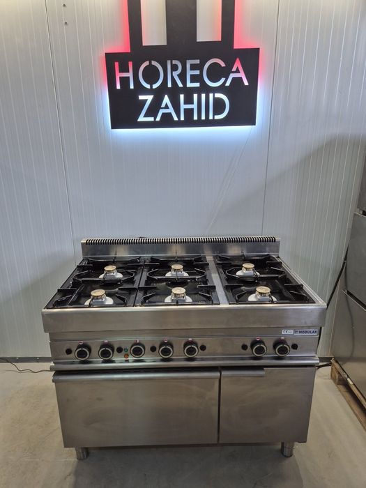 Професійна промислова газова плита