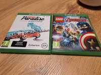 Gry na Xbox one Lego Avengers I Burnout Paradise