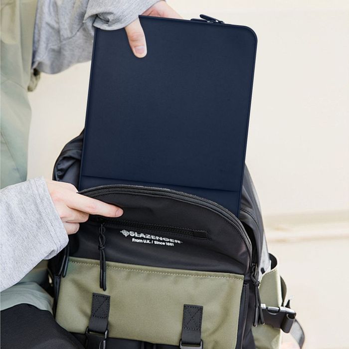 Etui Neopren Tech-Protect DO Laptopa 14" Ochrona Wstrząsy Granatowe