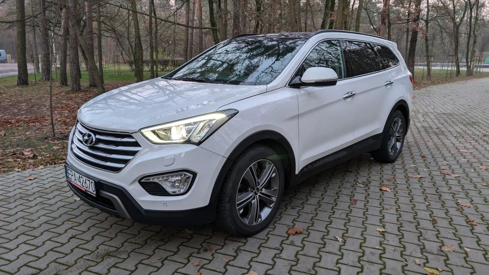 Hyundai Santa Fe GRAND Santa Fe 7 osób oryginalny przebieg i lakier okazja stan bdb
