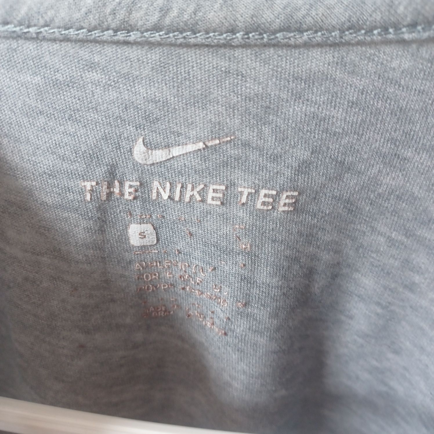 Szara koszulka Nike The Nike Tee Just Do It męska chłopięca szary S