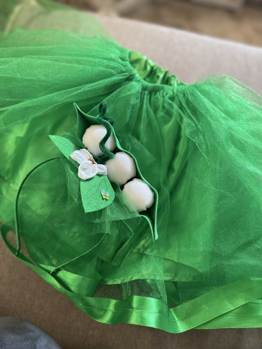 Костюм квасолі, фасоля, свято осені, осінь, овочі, плаття