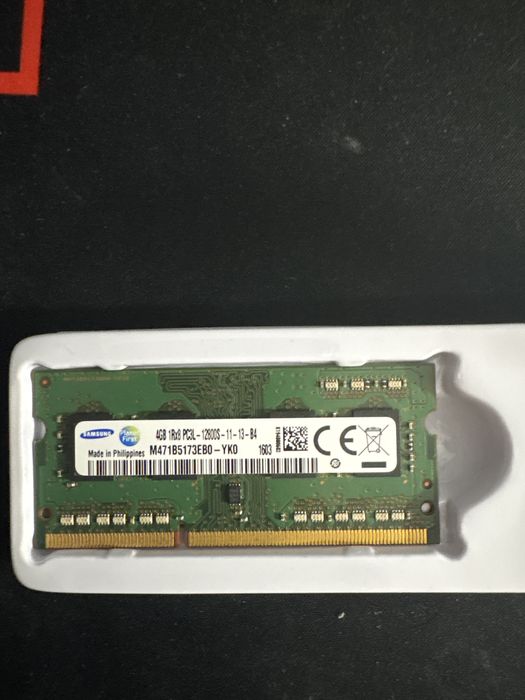 Ram ddr3 4 Gb 1600MHz