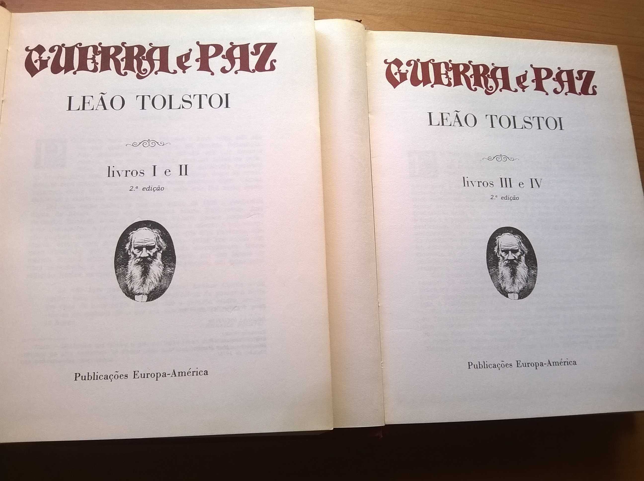Guerra e Paz (completo, 2 volumes) - Leão Tolstói