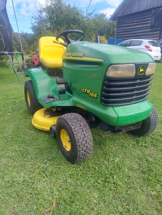 Traktorek kosiarka John Deere pompa