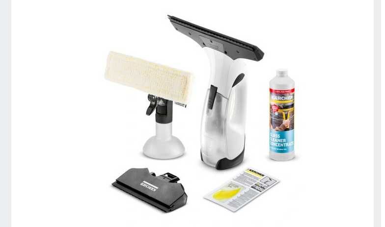 Akumulatorowa myjka DO Szkła KARCHER WV 2 Plus N + PŁYN +GRATIS