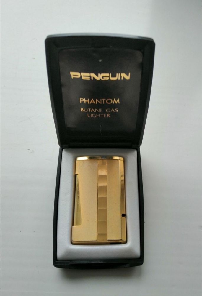 Вінтажна запальничка PENGUN Phantom Butane Gas Lighter з коробкою