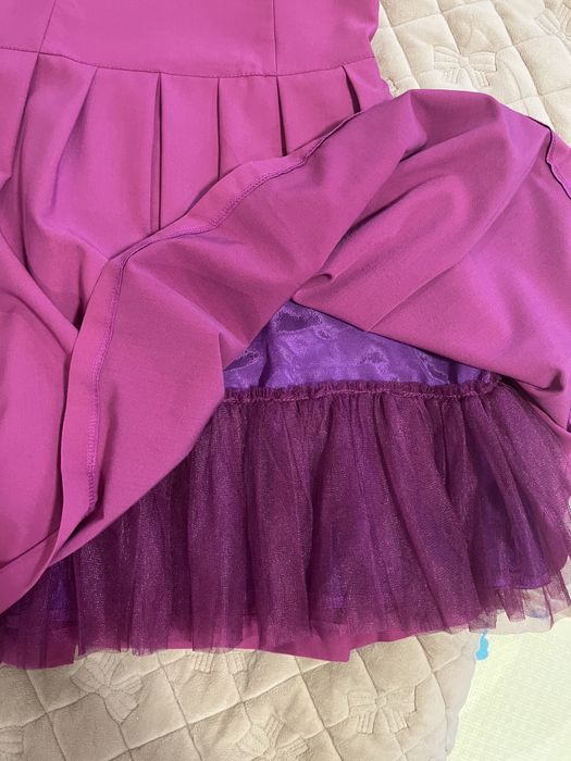 Нарядна сукня, святкове плаття, фуксія, с-м