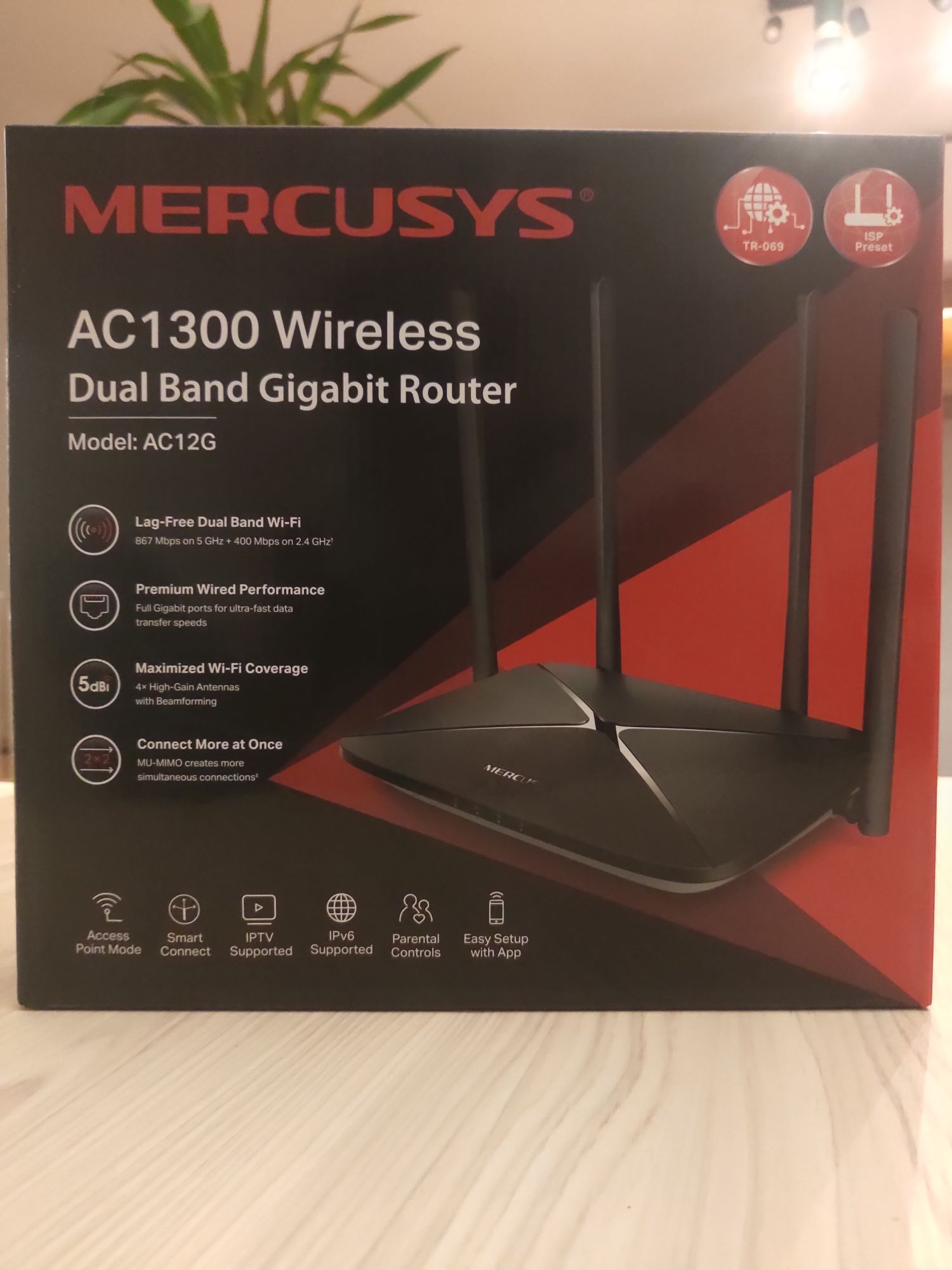 Router Mercusys AC12G