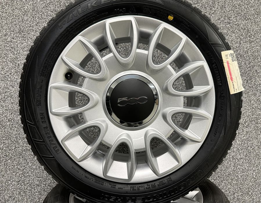 Nowe oryginalne koła zimowe alufelgi Fiat 500
