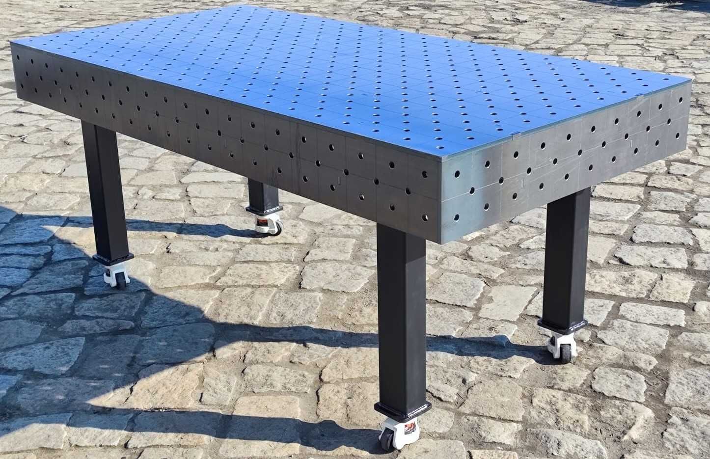 Stół spawalniczy, montażowy 2000x1000x200x12mm system 16/28 2mx1m
