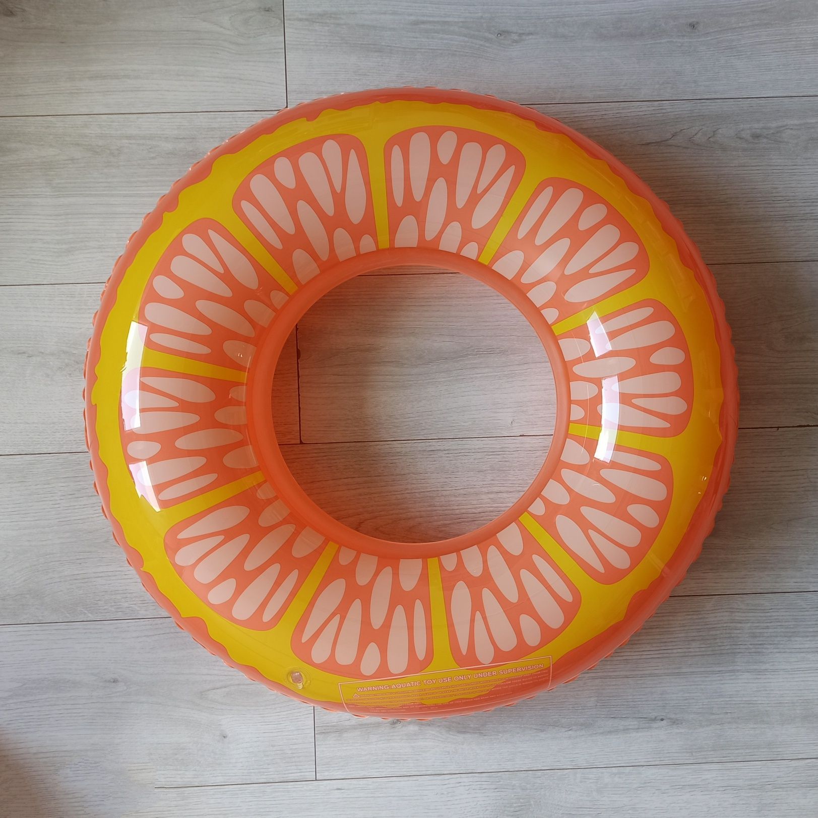 Koło do pływania pomarańcza 80 cm