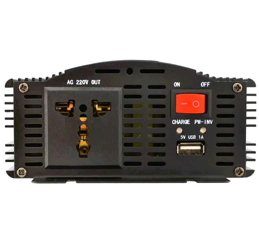 Перетворювач инвертор UPS з вилкой зарядкою AC/DC на 800\1300\1800W