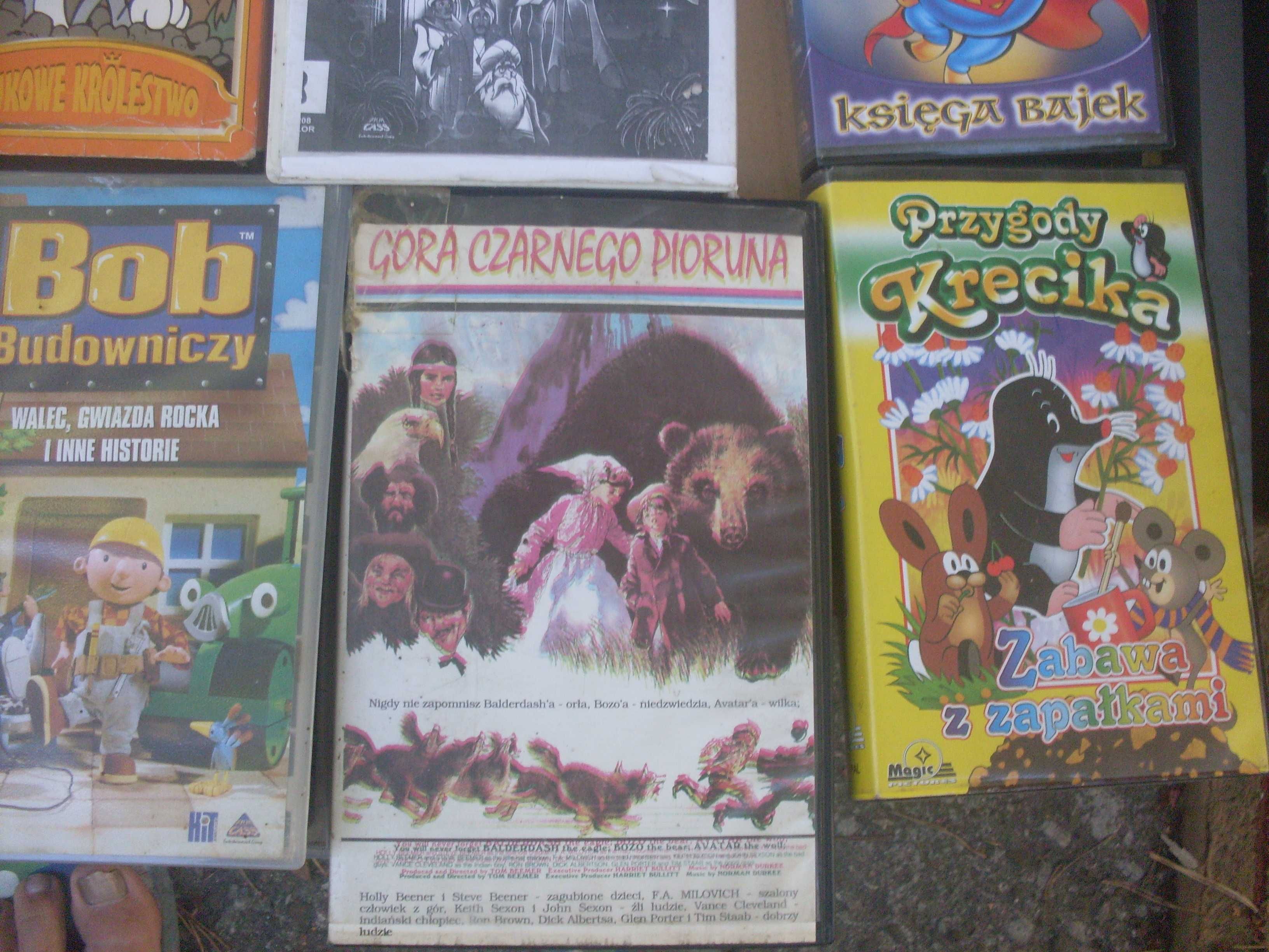 Kasety VHS  nagrane