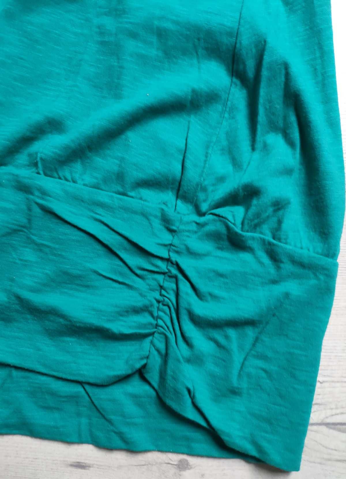 Podwójna bluzka sportowa zielona 42